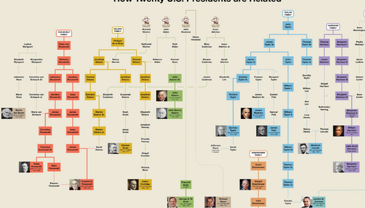 How US Presidents are Related